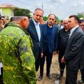 Бо супориши Президенти Ҷумҳурии Тоҷикистон муҳтарам Эмомалӣ Раҳмон Сарвазири Тоҷикистон Қоҳир Расулзода ба шаҳри Кӯлоб сафар намуд