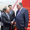 Президенти Ҷумҳурии Тоҷикистон Эмомалӣ Раҳмон дар доираи сафари давлатӣ ба шаҳри Чонгчини Ҷумҳурии Мардумии Чин ташриф оварданд
