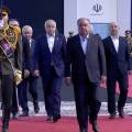 Сарвари давлат Эмомалӣ Раҳмон дар маросими эҳтиром ва видоъ бо собиқ Раҳбари Олии Ҷумҳурии Исломии Эрон Оятуллоҳ Сайид Алии Хоманаӣ иштирок намуданд