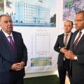 President Emomali Rahmon Reviews Agro-Logistics Center Project in Khorugh