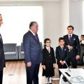 Президенти Ҷумҳурии Тоҷикистон Эмомалӣ Раҳмон Китобхонаи оммавии вилояти Хатлон ба номи Шамсиддин Шоҳинро пас аз навсозӣ ба истифода доданд