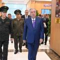 Сарвари давлат Эмомалӣ Раҳмон қисми минтақавии Раёсати Вазорати корҳои дохилии Ҷумҳурии Тоҷикистон дар вилояти Хатлон оид ба гурӯҳи ноҳияҳои Кӯлобро ифтитоҳ намуданд